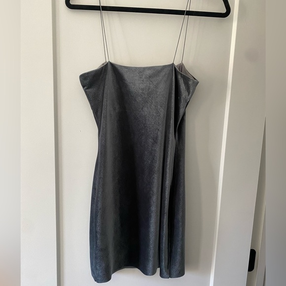 Velvet Mini Dress - Picture 2 of 6